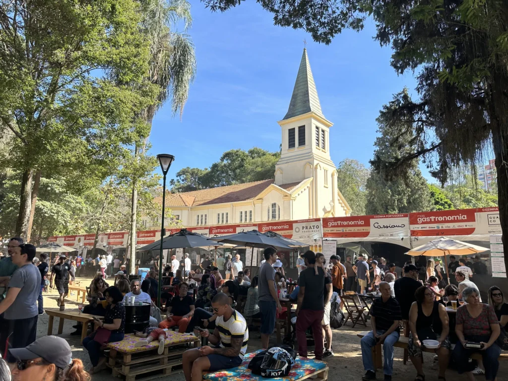 Foto do Festival Mais Gastronomia no Parque Vicentina Aranha em 2024