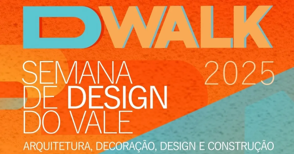DWalk – Semana de Design do Vale do Paraíba 2025 acontecerá em agosto