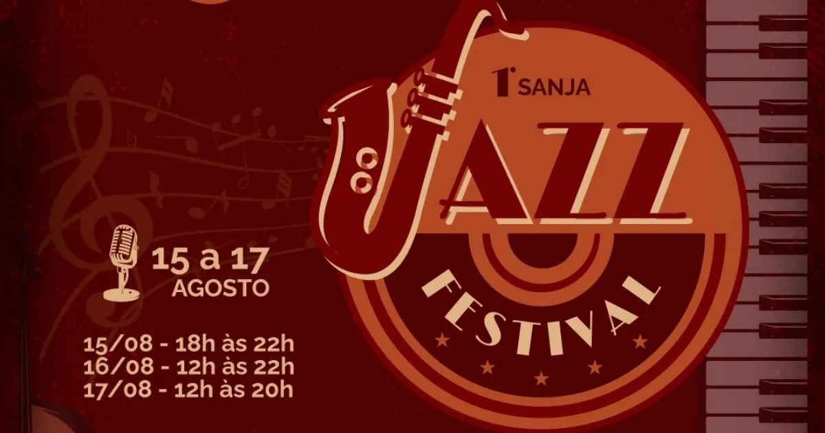 1º Sanja Jazz Festival acontecerá em Agosto em São José dos Campos