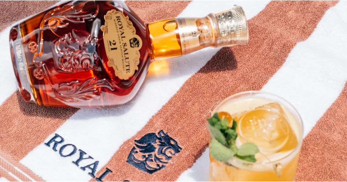 Royal Salute 21 Anos: o luxo do whisky que encontra o verão brasileiro