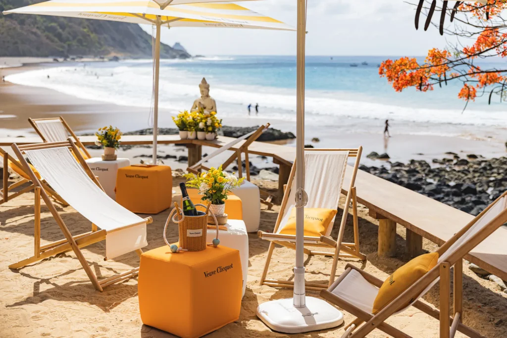 Foto do Sun Club Veuve Clicquot em Fernando de Noronha