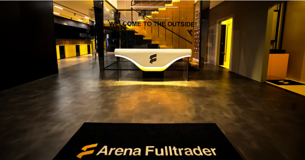 Entrada da Arena Fulltrader em São José dos Campos