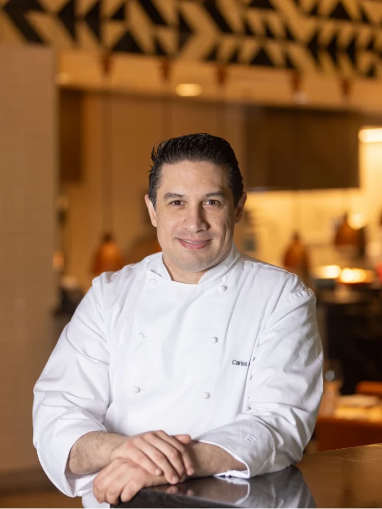 Foto do Chef executivo Carlos Leiva