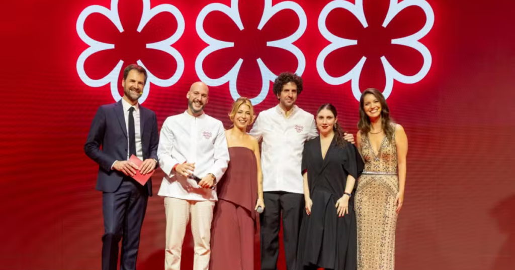 Foto dos ganhadores das 3 estrelas MICHELIN de 2026