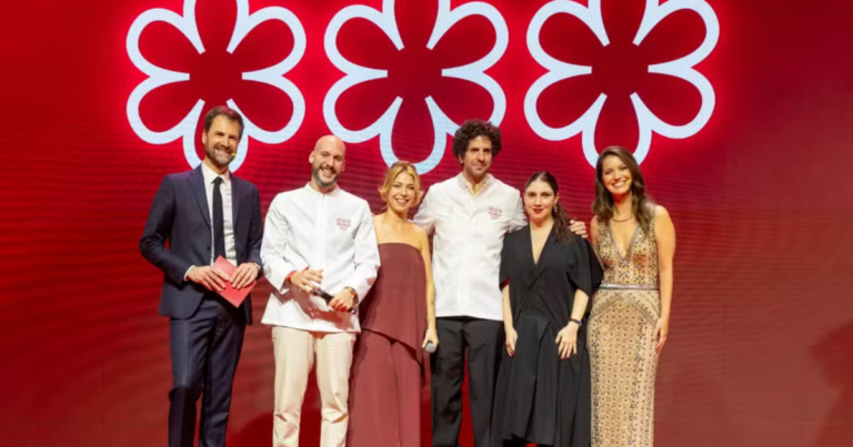 Foto dos ganhadores das 3 estrelas MICHELIN de 2026