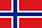 Bandeira da Noruega