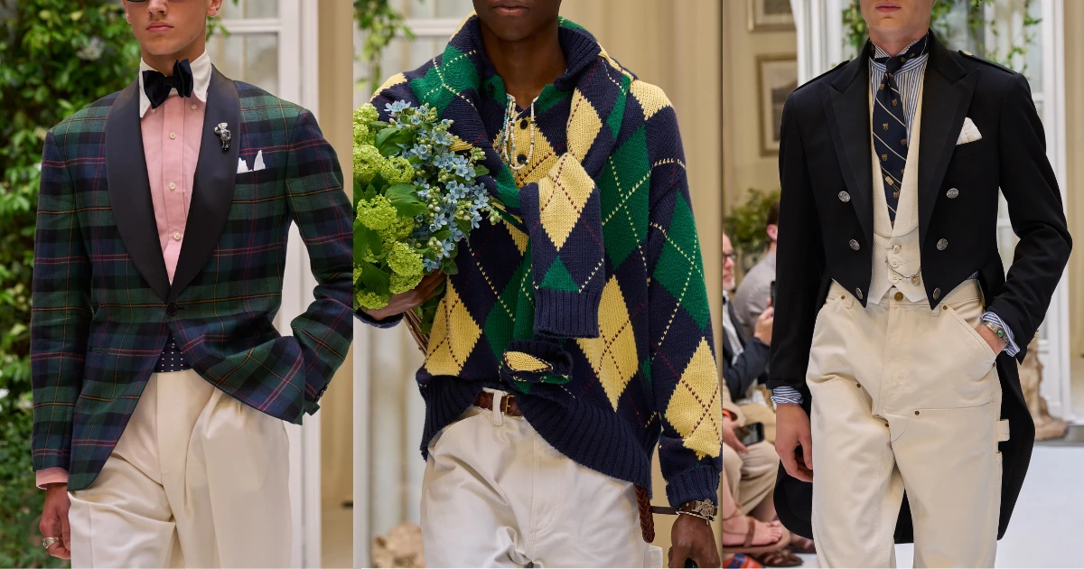 Ralph Lauren apresenta coleções da primavera 2027 Purple Label e Polo Ralph Lauren