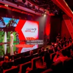 Foto do palco do TEDx São José dos Campos que aconteceu em 2025