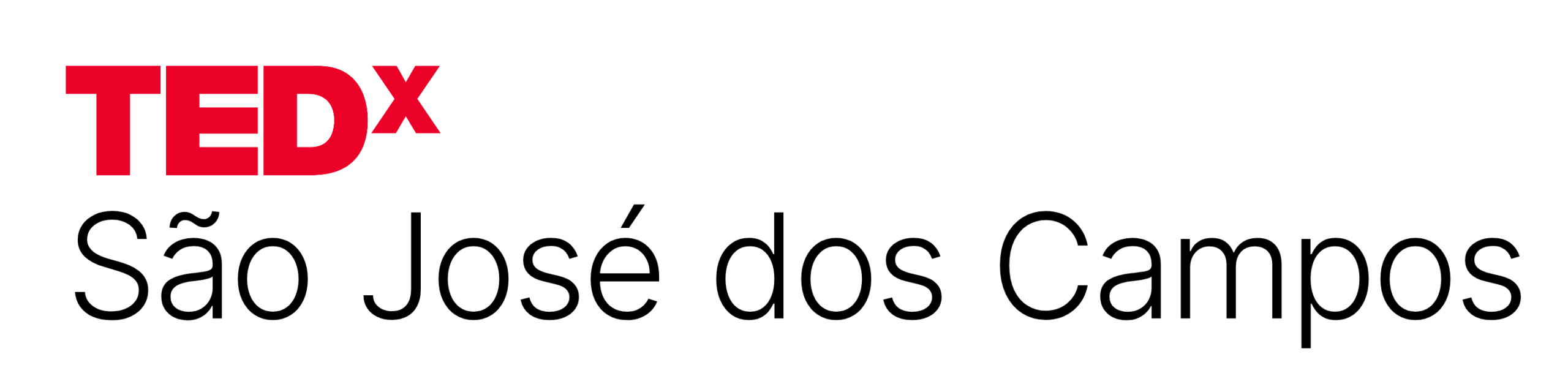 Logo do TEDx São José dos Campos