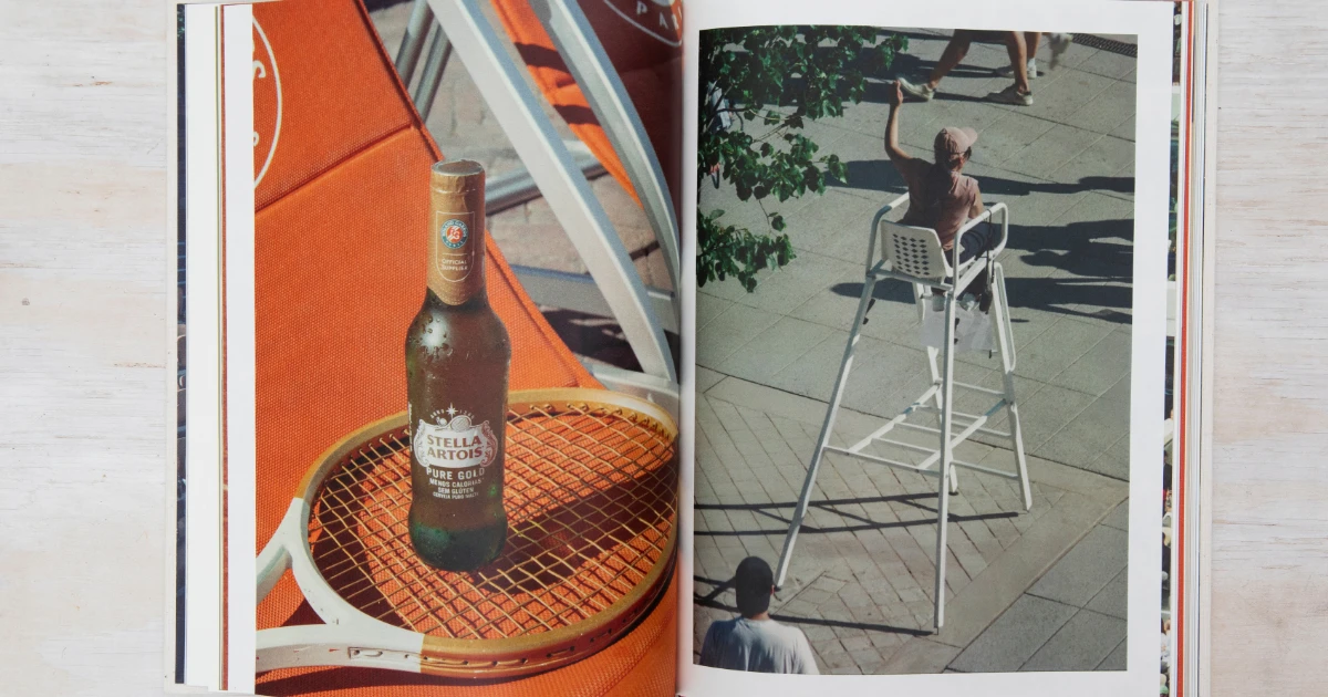 Stella Artois transforma conexão com o tênis em legado cultural e lança livro assinado por Alexandre Furcolin