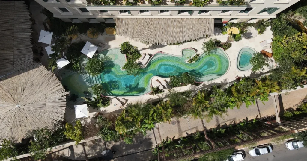 Vista do exterior do Rosewood São Paulo