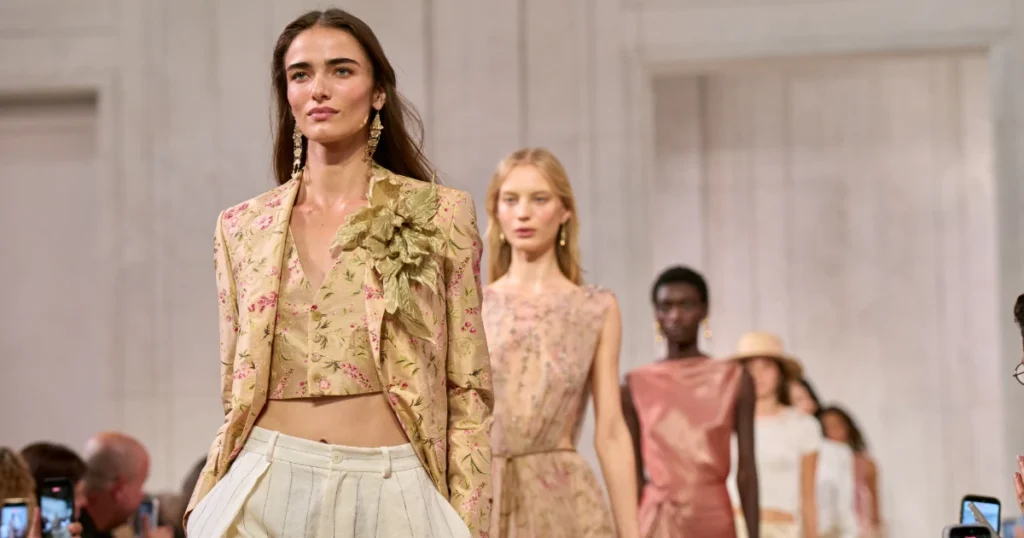 Foto do desfile da Coleção Spring 2027 da Ralph Lauren