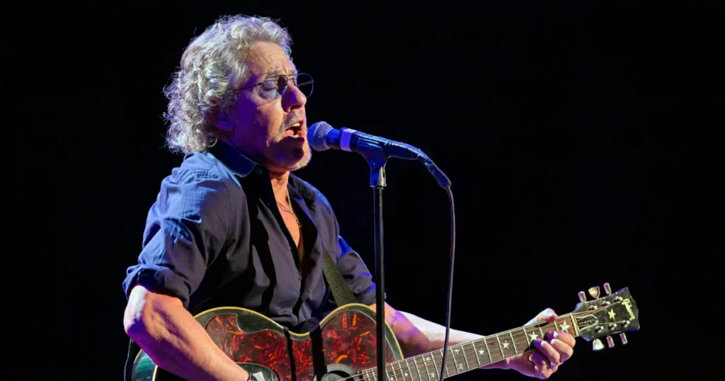 Foto do músico Roger Daltrey