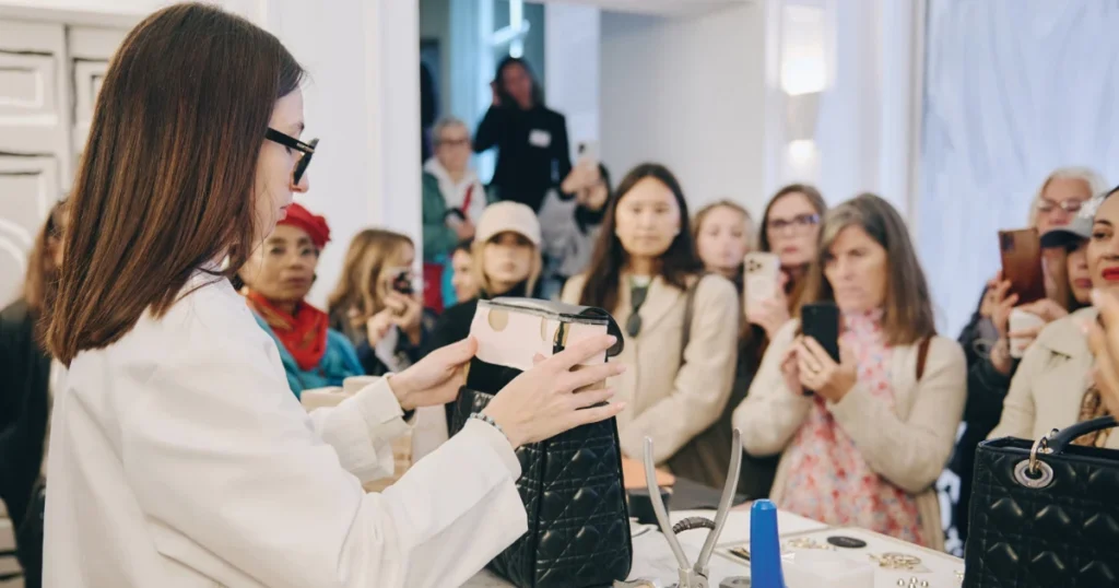 Foto da ação de Les Journées Particulières 2026 na Dior em Paris