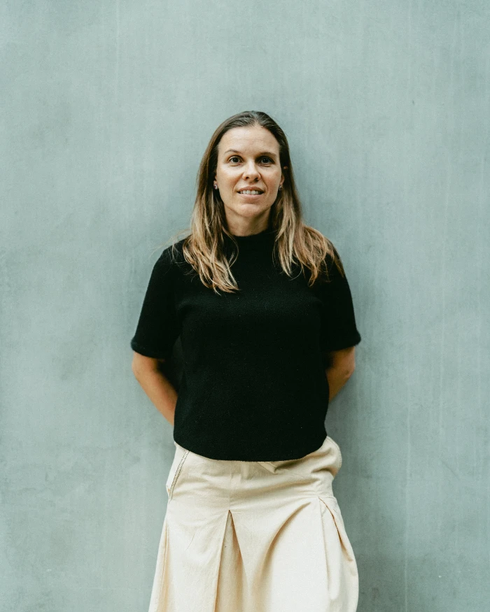 Foto de Martha de Sá, uma mulher branca