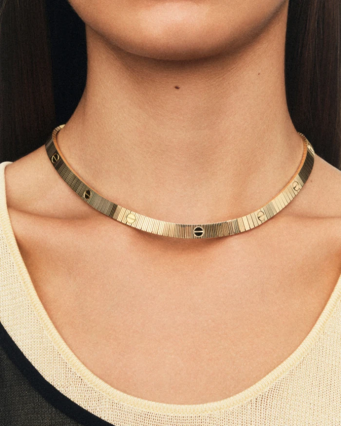 Colar em ouro amarelo da Cartie