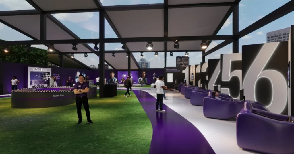 Ilustração da Nubank House 